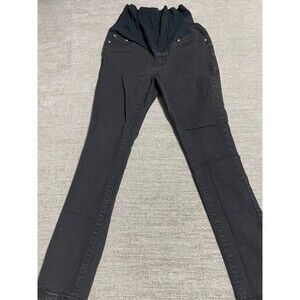 Boohoo Maternity Jegging Women's Size 4 Black Skinny Basic